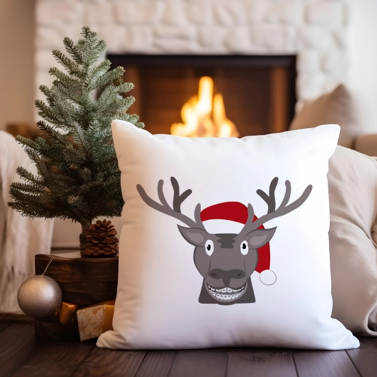 POSZEWKA DEKORACYJNA 40x40 ŚWIĄTECZNA Z NADRUKIEM