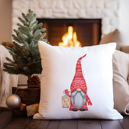 PODUSZKA DEKORACYJNA 40X40 ŚWIĄTECZNA NA PREZENT