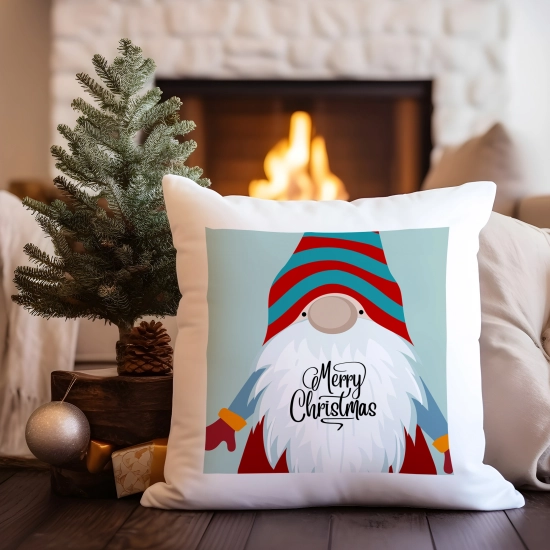 PODUSZKA DEKORACYJNA 40X40 ŚWIĄTECZNA NA PREZENT