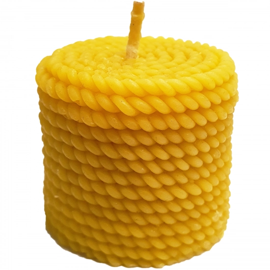 NATURALNA ŚWIECZKA 100% Z WOSKU PSZCZELEGO ŚWIECA