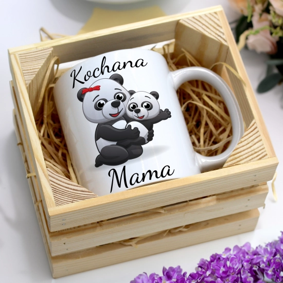 KUBEK 330ml W SKRZYNCE DLA MAMY PREZENT DZIEŃ MATKI MAMA MAMUSIA UPOMINEK