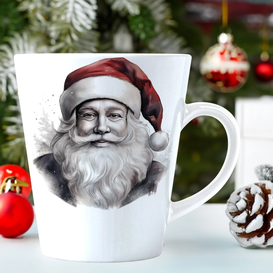 ŚWIĄTECZNY KUBEK LATTE 330ml PREZENT ŚWIĘTA ZIMOWY RENIFER JELEŃ MIKOŁAJ