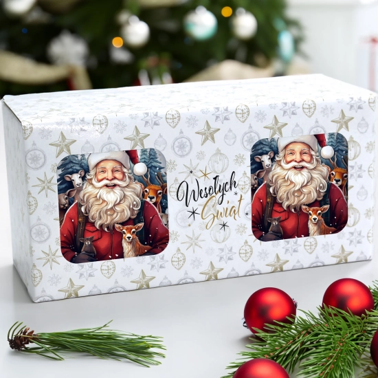 ŚWIĄTECZNY KOMPLET KUBKÓW 330ml NA PREZENT MIKOŁAJ ZESTAW ŚWIĘTA MIKOŁAJ