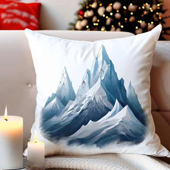 PODUSZKA DEKORACYJNA 40X40 ŚWIĄTECZNA PREZENT ZIMOWA OZDOBNA ŚWIĘTA RENIFER