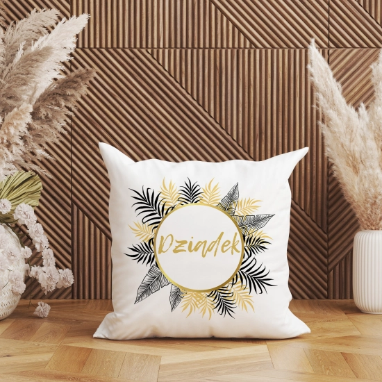 PODUSZKA 40x40 Z NADRUKIEM NA PREZENT DLA DZIADKA
