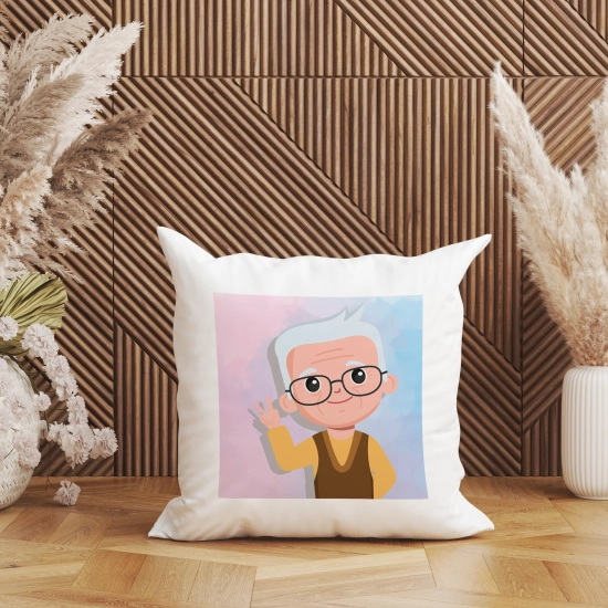 PODUSZKA 40x40 Z NADRUKIEM NA PREZENT DLA DZIADKA