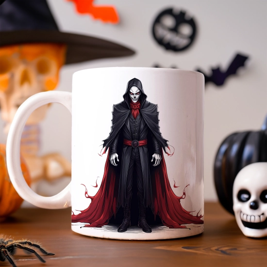HALLOWEENOWY KUBEK 330ml NA HERBATĘ KAWĘ NA PREZENT WAMPIR