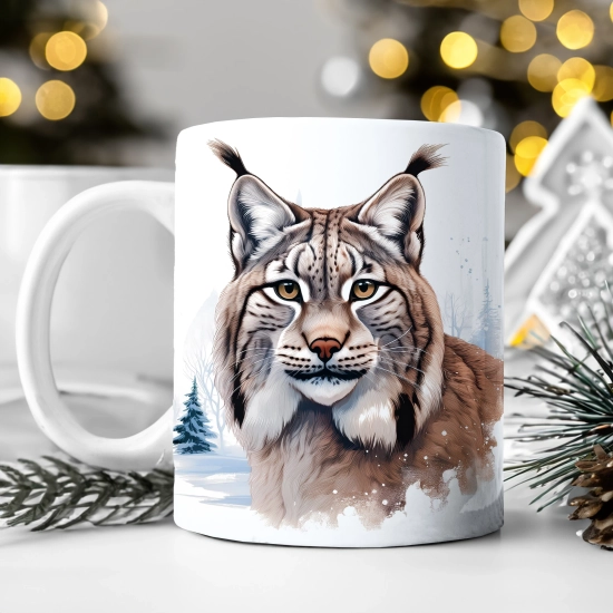 ŚWIĄTECZNY KOMPLET PODUSZKA 40x40 I KUBEK NA ŚWIĘTA MIKOŁAJ RENIFER PREZENT