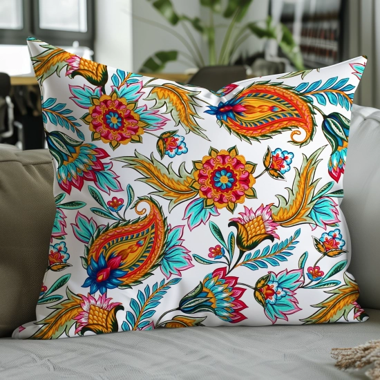 POSZEWKA DEKORACYJNA 50x60 OZDOBNA 100% BAWEŁNA NA PODUSZKĘ POŚCIELOWA