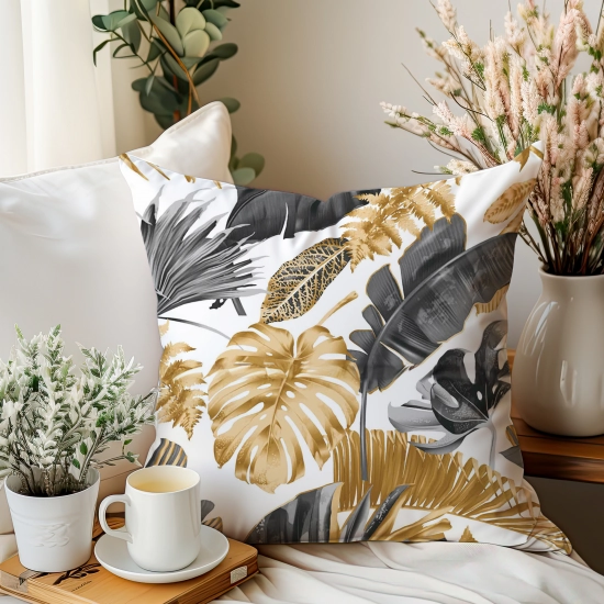 POSZEWKA DEKORACYJNA 45x45 JASIEK 100% BAWEŁNA NA PODUSZKĘ POŚCIELOWA