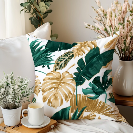 POSZEWKA DEKORACYJNA 45x45 JASIEK 100% BAWEŁNA NA PODUSZKĘ POŚCIELOWA