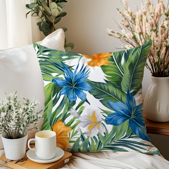 POSZEWKA DEKORACYJNA 45x45 JASIEK 100% BAWEŁNA NA PODUSZKĘ POŚCIELOWA