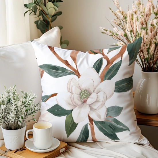 POSZEWKA DEKORACYJNA 45x45 JASIEK 100% BAWEŁNA NA PODUSZKĘ POŚCIELOWA