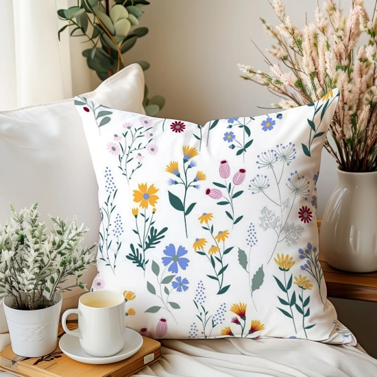 POSZEWKA DEKORACYJNA 45x45 JASIEK 100% BAWEŁNA NA PODUSZKĘ POŚCIELOWA