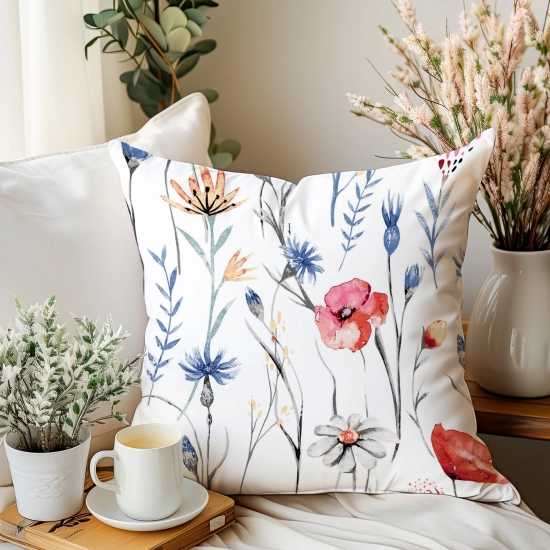 POSZEWKA DEKORACYJNA 45x45 JASIEK 100% BAWEŁNA NA PODUSZKĘ POŚCIELOWA