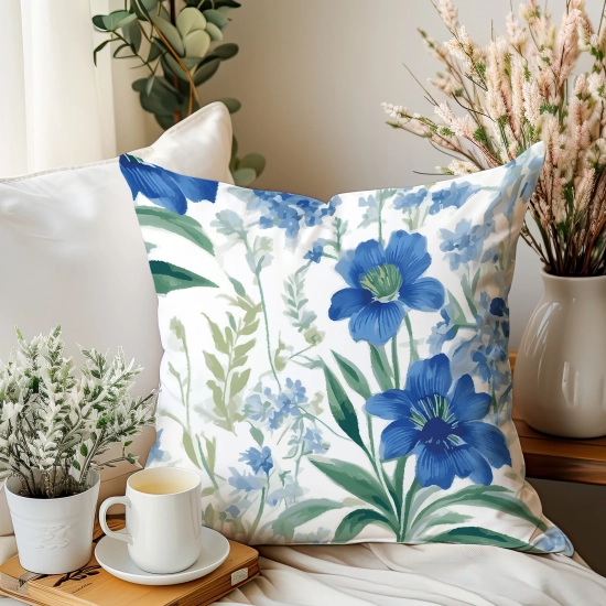 POSZEWKA DEKORACYJNA 45x45 JASIEK 100% BAWEŁNA NA PODUSZKĘ POŚCIELOWA