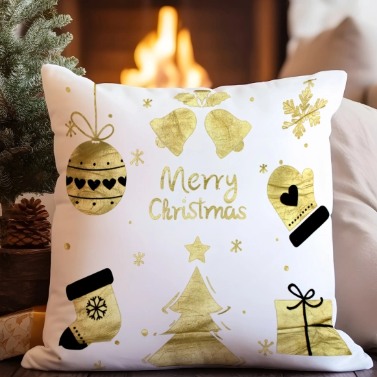 POSZEWKA DEKORACYJNA 40x40cm JASIEK OZDOBNA BOŻE NARODZENIE