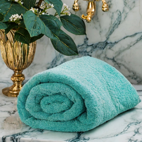 GRUBY RĘCZNIK KĄPIELOWY 50x100cm 400g/m2 PREMIUM CHŁONNY MORSKI