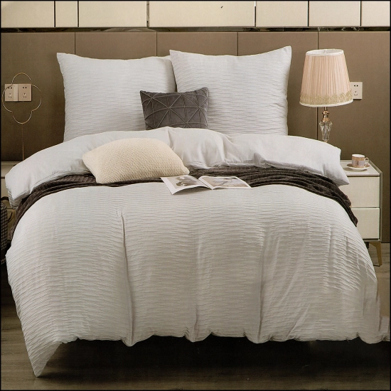 DEKORACYJNY KOMPLET POŚCIELI KORA BAWEŁNA 2 POSZEWKI 70x80 POSZWA