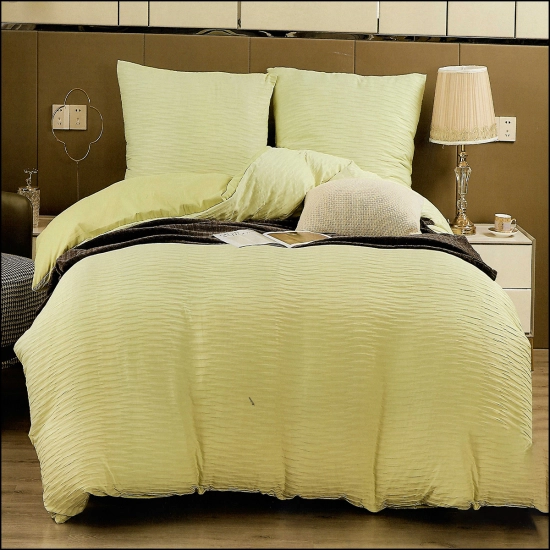 DEKORACYJNY KOMPLET POŚCIELI KORA BAWEŁNA 2 POSZEWKI 70x80 POSZWA