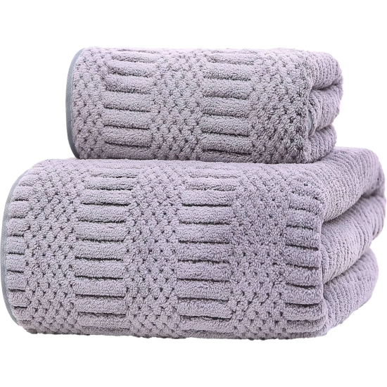 LUKSUSOWY KOMPLET RĘCZNIKÓW KĄPIELOWYCH 70x140cm + 30x75 MIKROFIBRA CHŁONNE