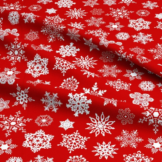 ŚWIATECZNA POŚCIEL POLSKA 100% BAWEŁNA PREMIUM GWIAZDKI MROZU