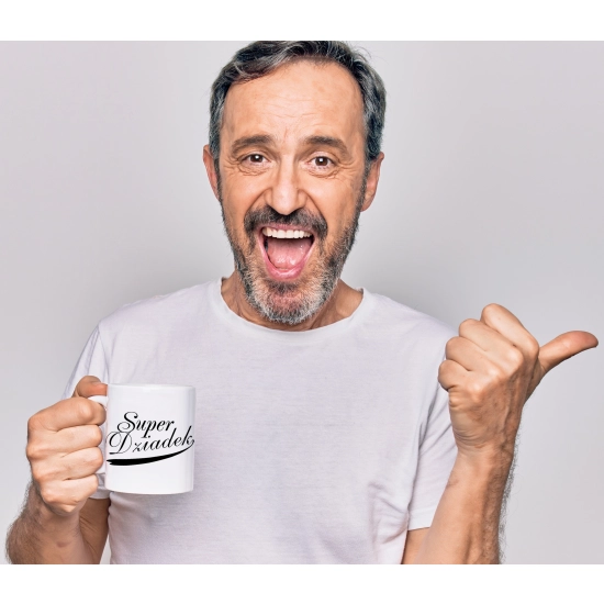 PREZENT DLA DZIADKA KOMPLET KUBEK I SŁODYCZE W SKRZYNCE DZIADEK UPOMINEK