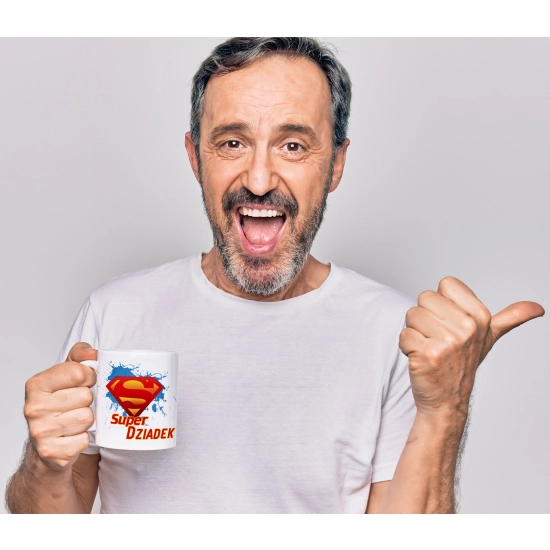 SUPER PREZENT DLA DZIADKA RĘCZNIK + KUBEK SKRZYNKA