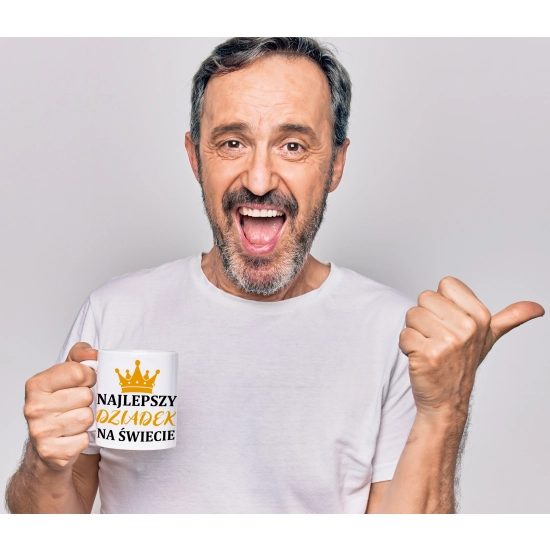 SUPER PREZENT DLA DZIADKA RĘCZNIK + KUBEK SKRZYNKA