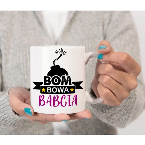 PREZENT DLA BABCI KOMPLET KUBEK MIÓD NATURALNY SKRZYNCE BABCIA UPOMINEK