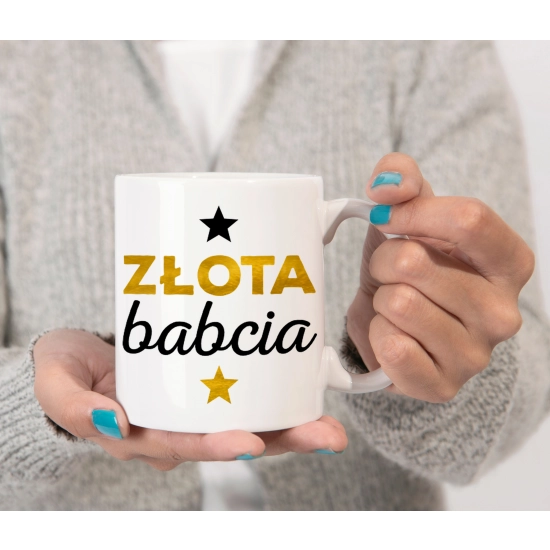 ZESTAW PREZENTOWY DLA BABCI KUBEK MIÓD HERBATA PODSTAWKA BABCIA UPOMINEK