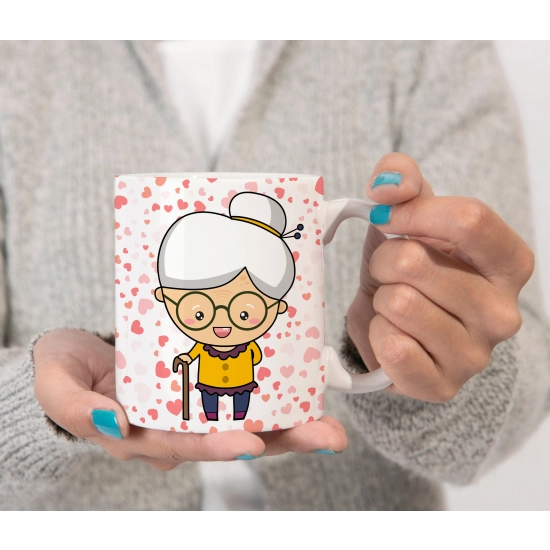 SUPER PREZENT DLA BABCI RĘCZNIK + KUBEK SKRZYNKA