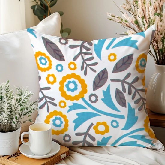 POSZEWKA DEKORACYJNA 45x45 JASIEK SATYNA BAWEŁNIANA NA PODUSZKĘ POŚCIELOWA