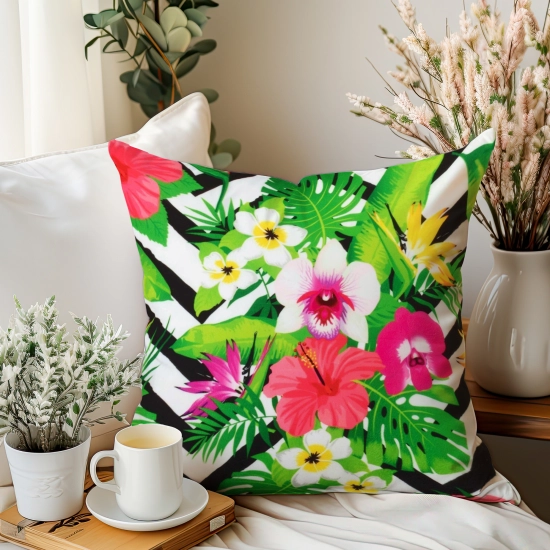 POSZEWKA DEKORACYJNA WELUROWA  40x40