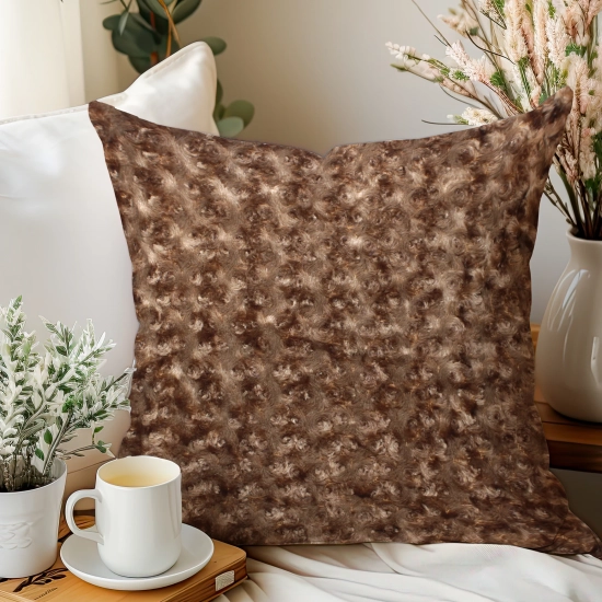 POSZEWKA DEKORACYJNA 40x40cm JASIEK RÓZYCZKI OZDOBNA WŁOCHACZ