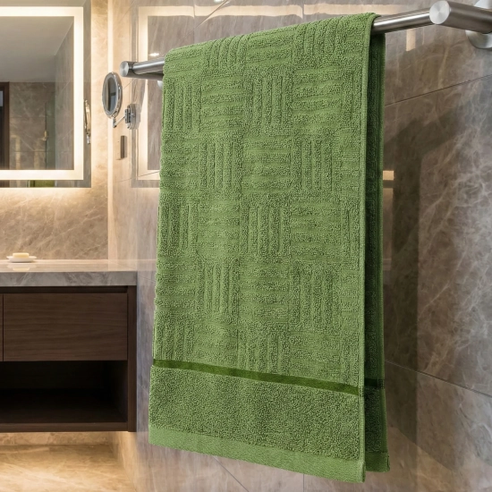 LUKSUSOWY KOMPLET 6 RĘCZNIKÓW KĄPIELOWYCH 70x140 BAWEŁNA FROTTE CHŁONNE