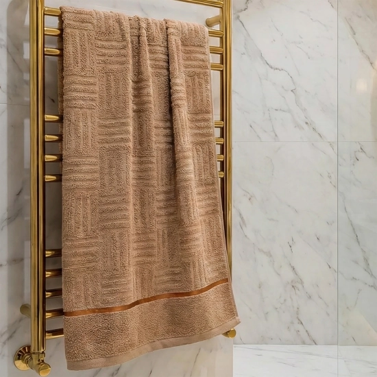 LUKSUSOWY KOMPLET 6 RĘCZNIKÓW KĄPIELOWYCH 70x140 BAWEŁNA FROTTE CHŁONNE