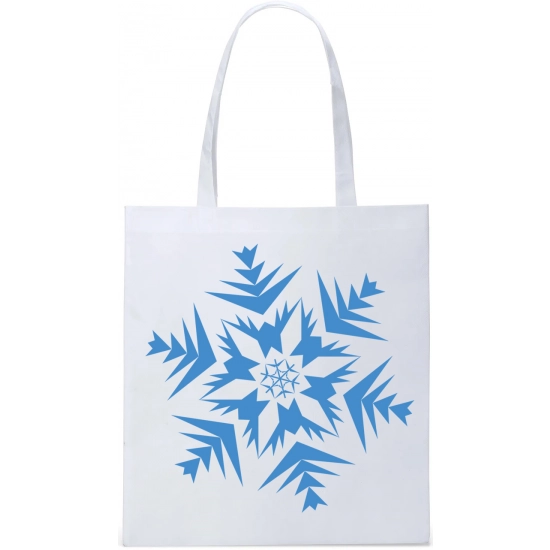 EKO TORBA ZAKUPY PREZENT ŚWIĄTECZNA ŚNIEŻYNKA