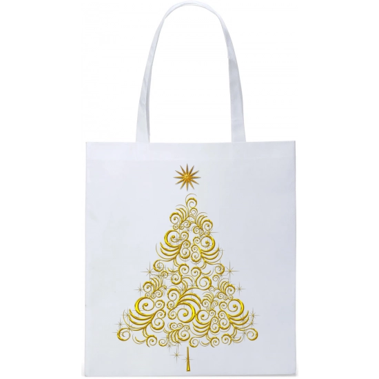 EKO TORBA ZAKUPY PREZENT ŚWIĄTECZNA CHOINKA