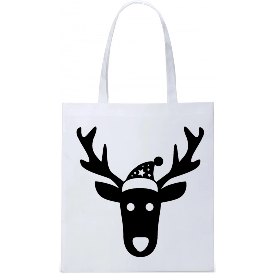EKO TORBA ZAKUPY PREZENT ŚWIĄTECZNA RENIFER