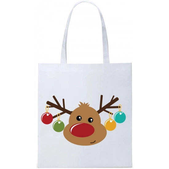 EKO TORBA ZAKUPY PREZENT ŚWIĄTECZNA RENIFER