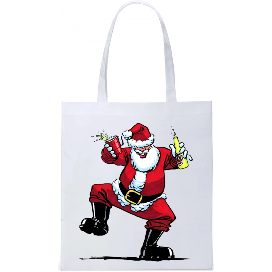 EKO TORBA ZAKUPY PREZENT ŚWIĄTECZNA MIKOŁAJ