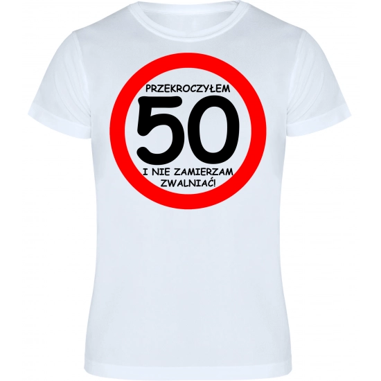 T-SHIRT KOSZULKA MĘSKA PREZENT URODZINY 50 -