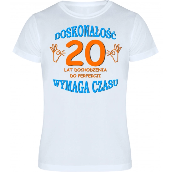 T-SHIRT KOSZULKA MĘSKA PREZENT URODZINY 20 -