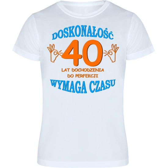 T-SHIRT KOSZULKA MĘSKA PREZENT URODZINY 40 -