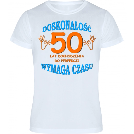 T-SHIRT KOSZULKA MĘSKA PREZENT URODZINY 50 -