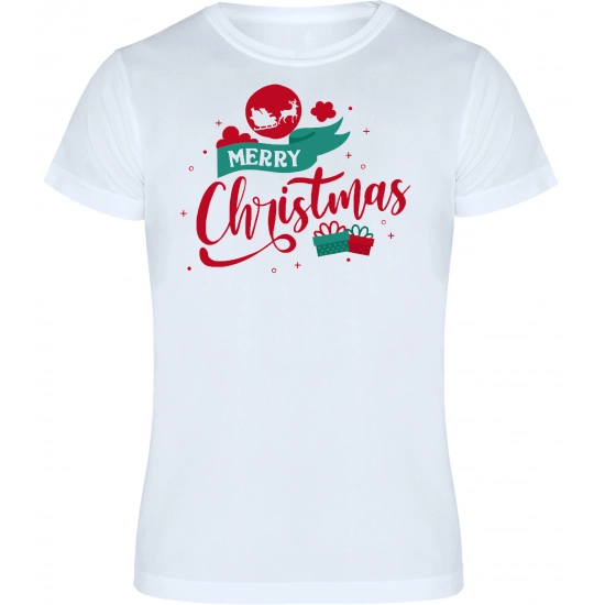 T-SHIRT KOSZULKA MĘSKA ŚWIĄTECZNA NADRUK -