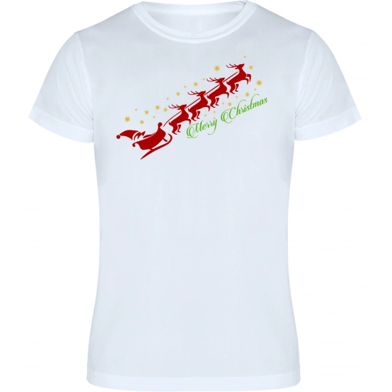 T-SHIRT KOSZULKA MĘSKA ŚWIĄTECZNA NADRUK -