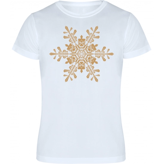 T-SHIRT KOSZULKA MĘSKA ŚWIĄTECZNA ŚNIEŻYNKA -