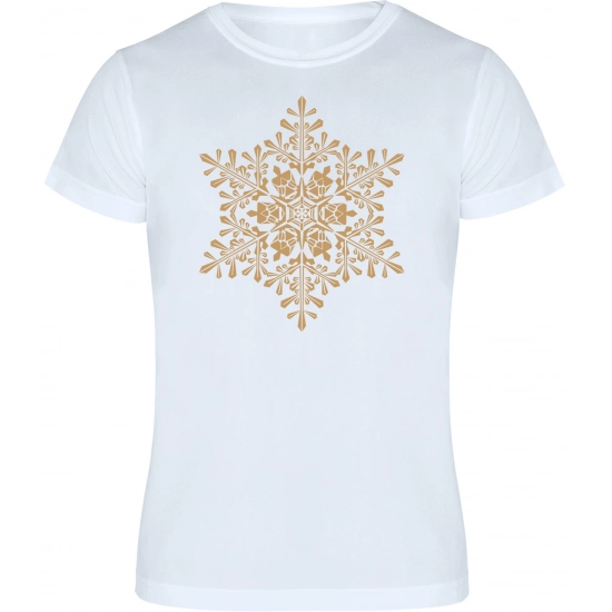T-SHIRT KOSZULKA MĘSKA ŚWIĄTECZNA ŚNIEŻYNKA -
